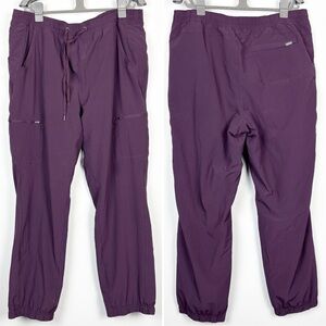 Eddie Bauer Polar Fleece Lined Pants Purple Size 16